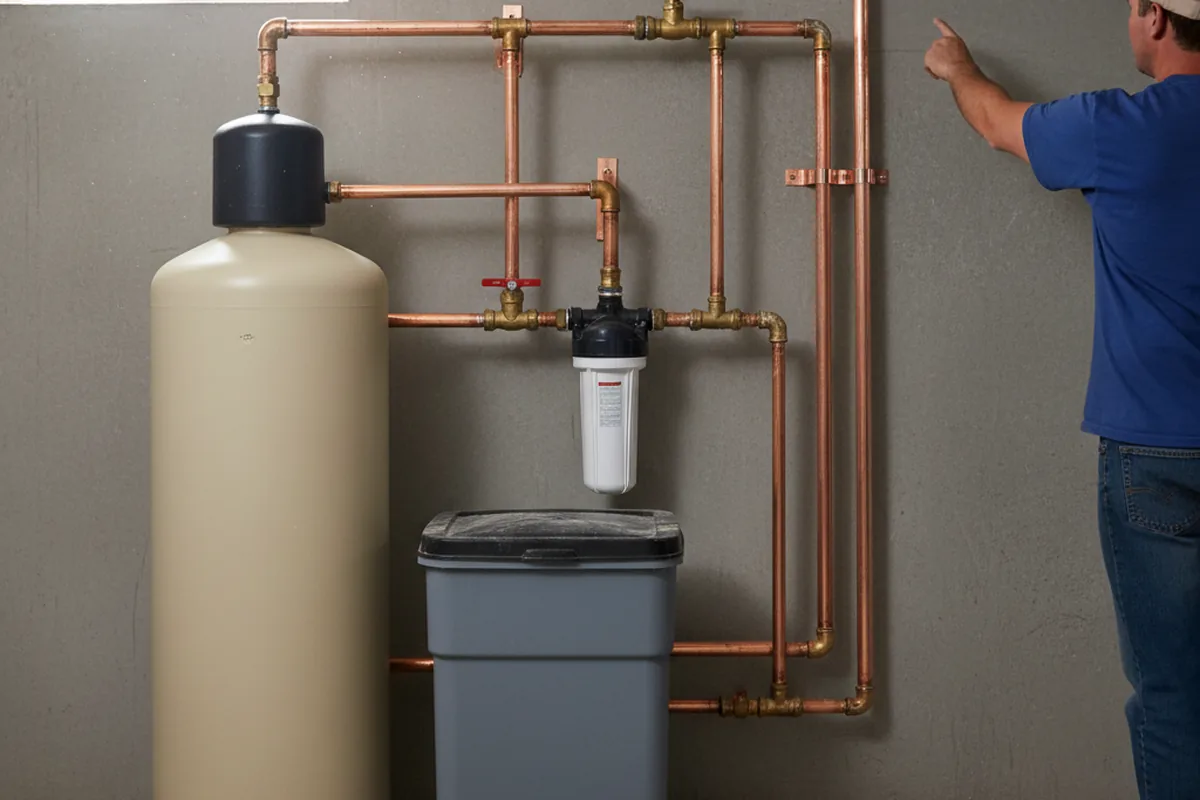 Whole-house water treatment system installed in Sanger